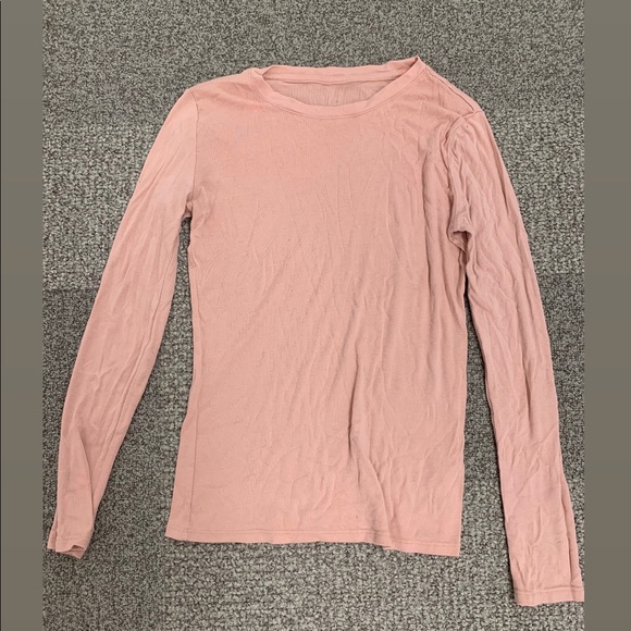Skin color Pink long sleeve shirt - Picture 1 of 1